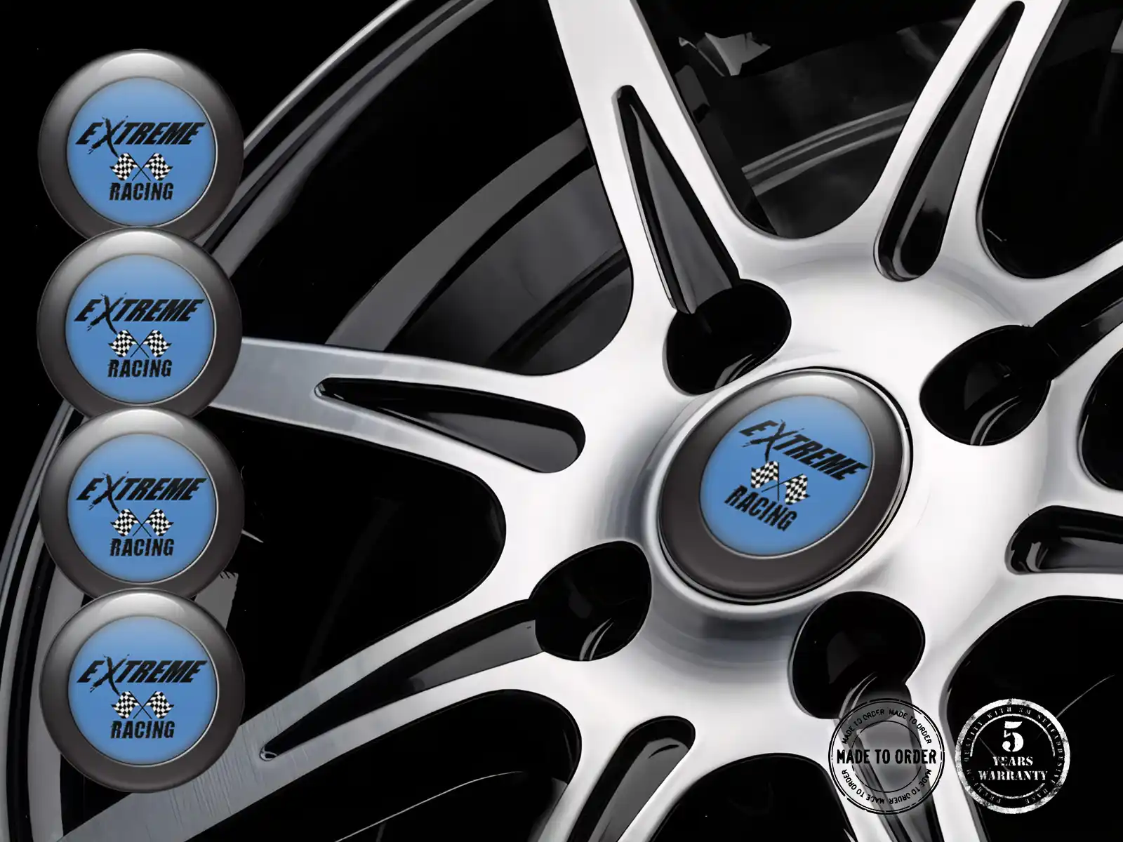 Epoxy dome stickers Drift Edition High-End Dome Badges